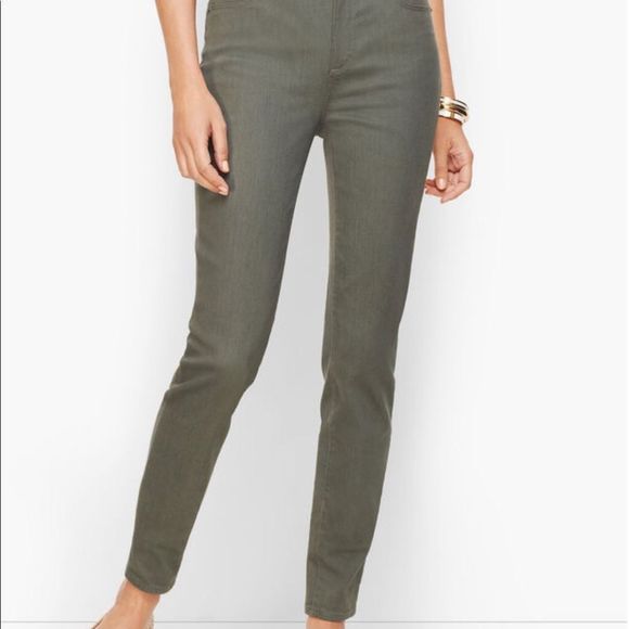 🔴2/$30 Talbots high rise jegging ankle size 6 - Picture 1 of 10